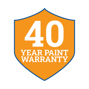 40 year paint warranty badge